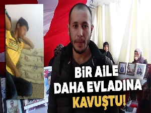 HDP önündeki evlat nöbetine bir aile daha katıldı