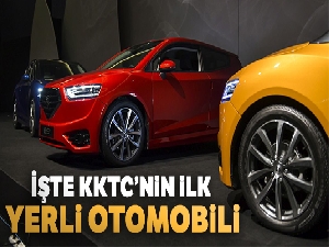 KKTC ilk yerli otomobili ‘Günsel'i tanıttı