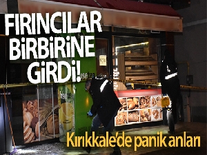 Husumetli olduğu kişinin fırınına kurşun yağdırdı