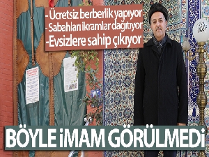 Beyoğlu'nda imam, evsizlere camiyi açtı