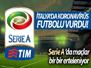 Korona virüsü futbolu vurdu!