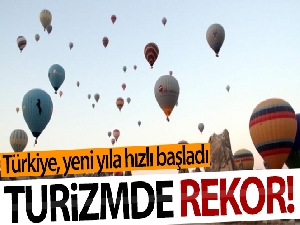 Turizmde 2020 rekorla başladı