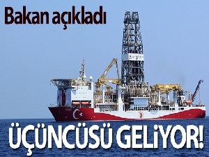 Bakan Dönmez: 'Üçüncü sondaj gemisi birkaç hafta içinde Türkiye'de'