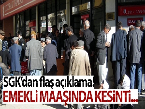 SGK açıkladı: 'Haber gerçeği yansıtmıyor'