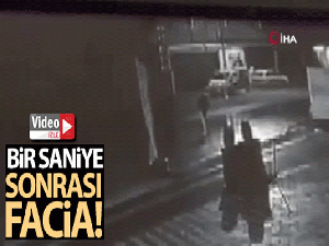 15 yaşındaki gencin feci ölümü kamerada