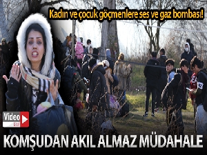 Komşudan akıl almaz müdahale