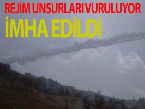 Rejim unsurları vuruluyor