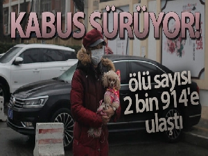 Çin'de korona nedeniyle ölü sayısı 2 bin 914'e ulaştı