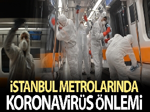Metro vagonları virüse karşı nano teknoloji ile temizleniyor