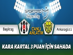 Beşiktaş MKE Ankaragücü Canlı Anlatım