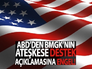 ABD'den BMGK'nın ateşkese destek açıklamasına engel