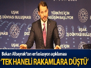 Bakan Albayrak: 'Faizler 8 ay öncesinde yüzde 25-30'lardan bugün tek haneli rakamlara düştü'