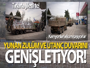 Komşu ‘zulüm ve utanç' duvarını genişletiyor