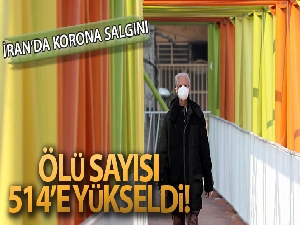 İran'da koronavirüs salgını: Ölü sayısı 514'e yükseldi