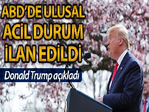 ABD Başkanı Trump ülke genelinde acil durum ilan etti