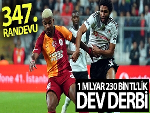 Galatasaray ile Beşiktaş 347. randevuda