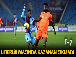 ÖZET İZLE: Trabzonspor 1-1 Başaksehir Maçı Özeti ve Golleri İzle | Trabzonspor Başakşehir kaç kaç bitti?