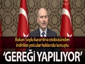 Bakan Soylu'dan sosyal medyada dolaşan görüntüye ilişkin açıklama