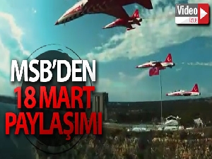 MSB'den 18 Mart paylaşımı