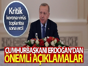 Cumhurbaşkanı Erdoğan korona virüs önlemlerini açıkladı!
