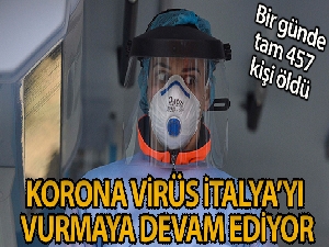 İtalya'da 1 günde 475 ölüm