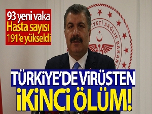 Sağlık Bakanı Koca: '61 yaşında erkek bir hastamızı kaybettik'