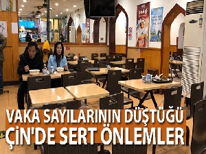 Vaka sayılarının düştüğü Çin'de sert önlemler dikkat çekiyor