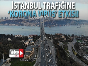İstanbul trafiğine 'korona virüs' etkisi