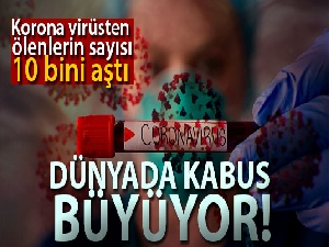 Koronavirüs bir rekora daha imza attı