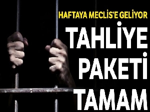 İnfaz paketi haftaya geliyor