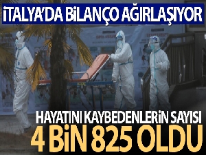 İtalya'da korona virüs bilançosu ağırlaşıyor!