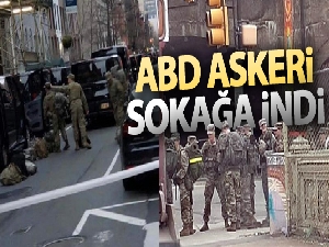 ABD Ordusu New York'ta sokağa indi