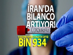 İran'da bilanço artıyor! Hayatını kaybedenlerin sayısı bin 934 oldu