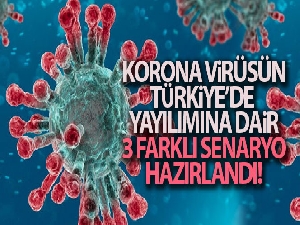 Koronavirüsün Türkiye'de yayılımına dair 3 senaryo hazırlandı