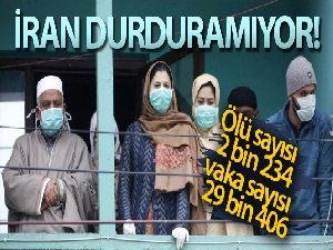 İran'da korona virüsü nedeniyle ölü sayısı 2 bin 234'e yükseldi