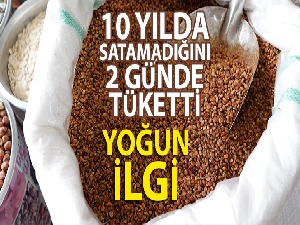 Korona virüse iyi geldiği iddia edildi, 10 yılda satamadığı sumağı 2 günde tüketti