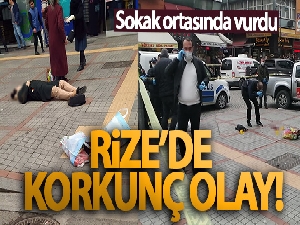 Eski kocası tarafından sokak ortasında silahla vuruldu