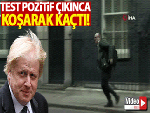 Johnson'ın korona virüs testi pozitif çıkınca, başdanışmanı koşarak uzaklaştı