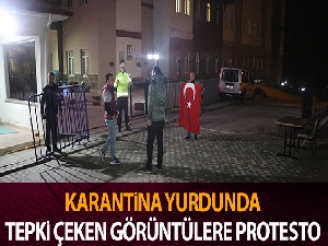 Türkiye Cumhuriyeti'ne küfür eden karantinadaki öğrencilere vatandaşlardan tepki
