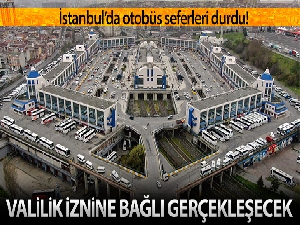 Otogarlarda son seferler yapıldı