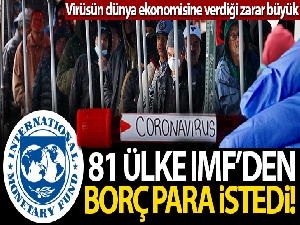 81 ülke IMF'den borç istedi