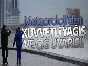 Meteorolojiden kuvvetli yağış ve çığ uyarısı