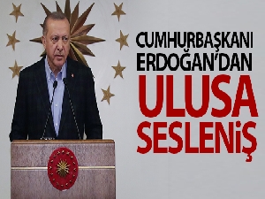 Cumhurbaşkanı Erdoğan: 'Milli Dayanışma Kampanyası başlatıyoruz'