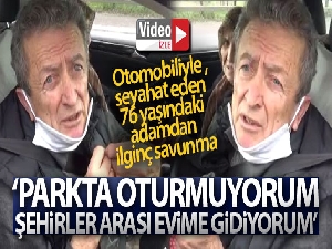 Polis, eşiyle beraber şehirlerarası yolculuk yapan yaşlı adama ceza kesti