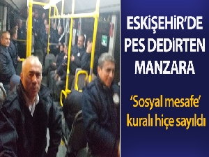 Eskişehir'de pes dedirten manzara