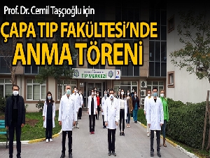 Prof. Dr. Cemil Taşcıoğlu için Çapa Tıp Fakültesi'nde anma töreni