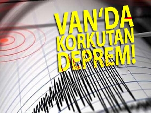 Van'ın Tuşba ilçesinde 4,7 büyüklüğünde deprem meydana geldi