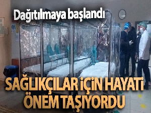 Sağlıkçılar için hayati önem taşıyordu dağıtılmaya başlandı