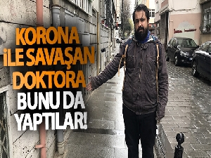 Hırsızlar korona virüs ile mücadele eden doktorun motosikletini çaldı