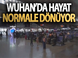 Korona virüsün ortaya çıktığı Wuhan'a 76 gün sonra ilk yolcu uçağı indi
